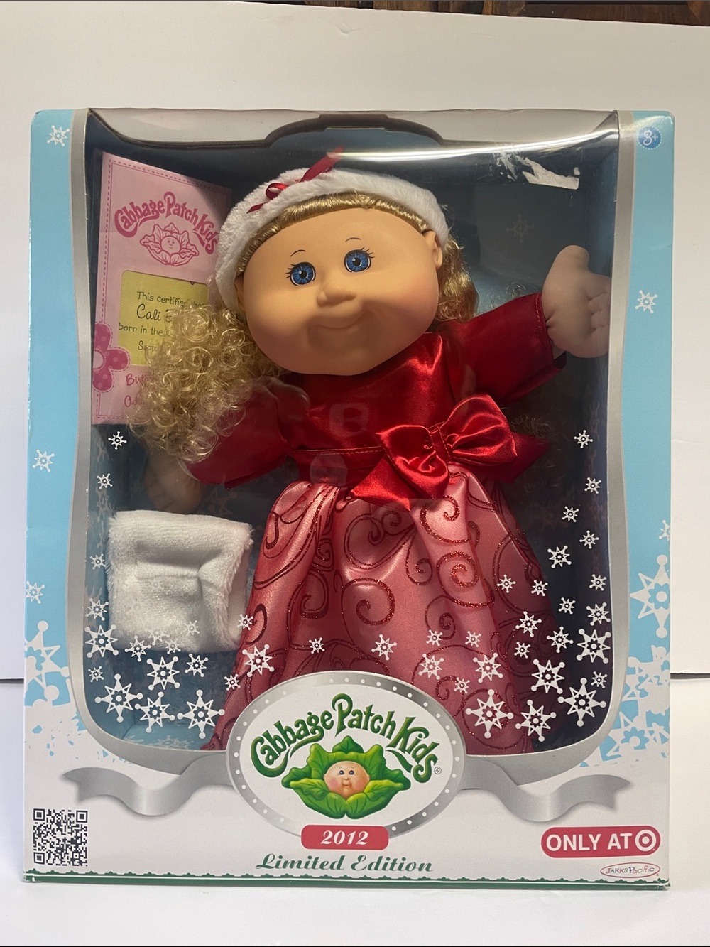 Cabbage Patch Kids Limited Edition Holiday Doll - Red Dress